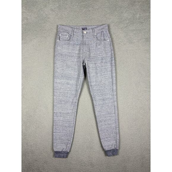 MOTHER The Trainer Jogger Pants Women’s 27 Blue Heather Athleisure Casual City - Picture 1 of 11
